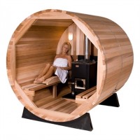 Barrel sauna
